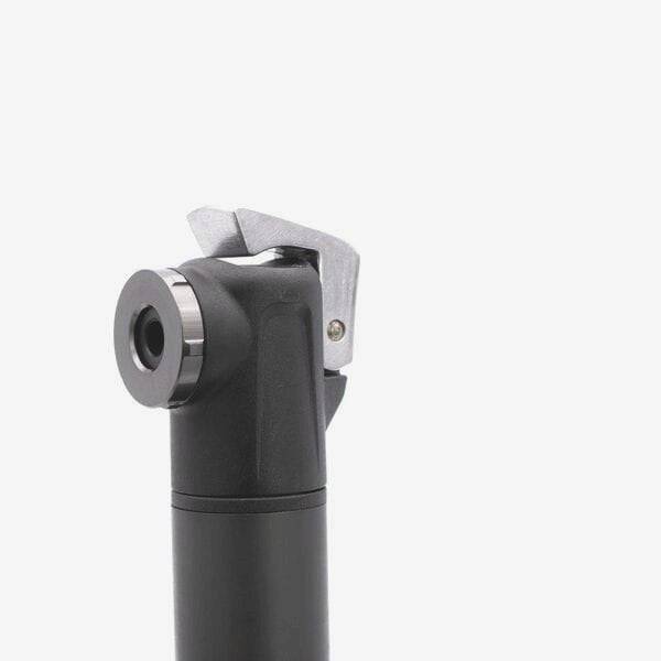 Truflo Air Switch Pocket Mini Pump for bike tires, high volume and pressure, compact accessories tool with digital display
