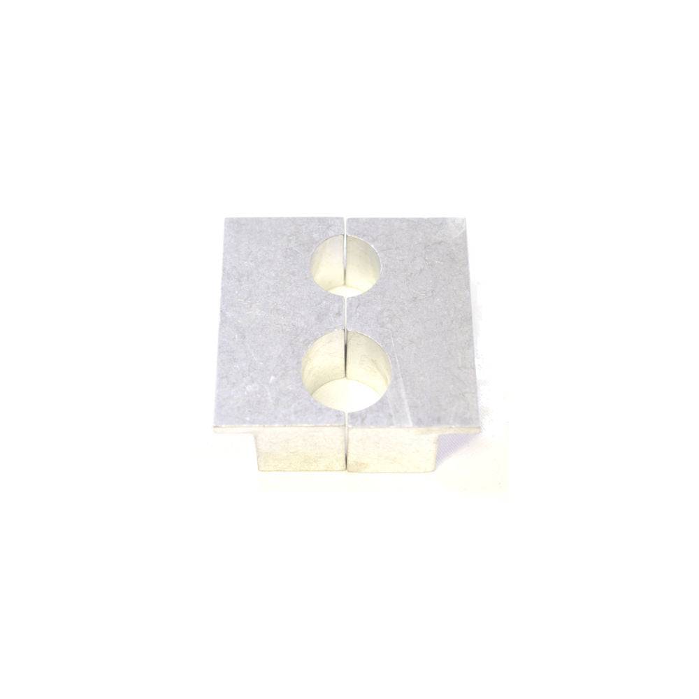 Fox Tool Shaft Clamps New Style 32mm O/B RL, secure workshop tool clamps shown in the image.