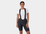 Trek Velocis women's cycling bib shorts featuring breathable, eco-friendly performance fabric for comfortable riding.