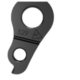 Wheels Manufacturing replaceable derailleur hanger dropout 529 for YT Tues MK2 AL bike, 2015-2018, mounted on bike frame