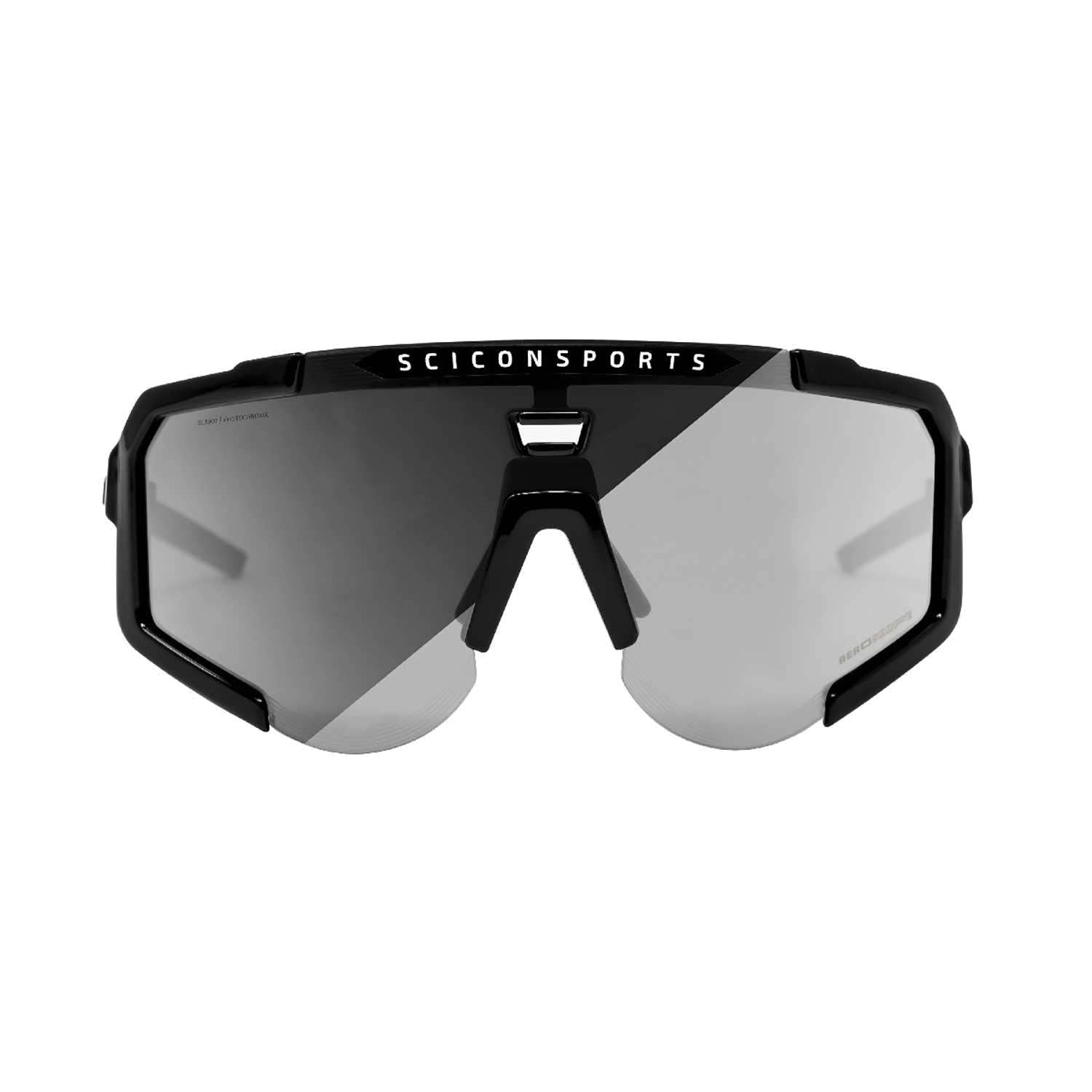 Scicon Sports Aeroscope SCNPP Photocromic Sil/Blk Gloss Eyewear | Swinnerton Cycles