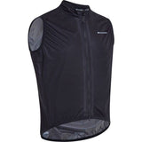 Madison Flux men's waterproof cycling gilet vest with reflective inserts, lightweight and packable for outdoor riding.