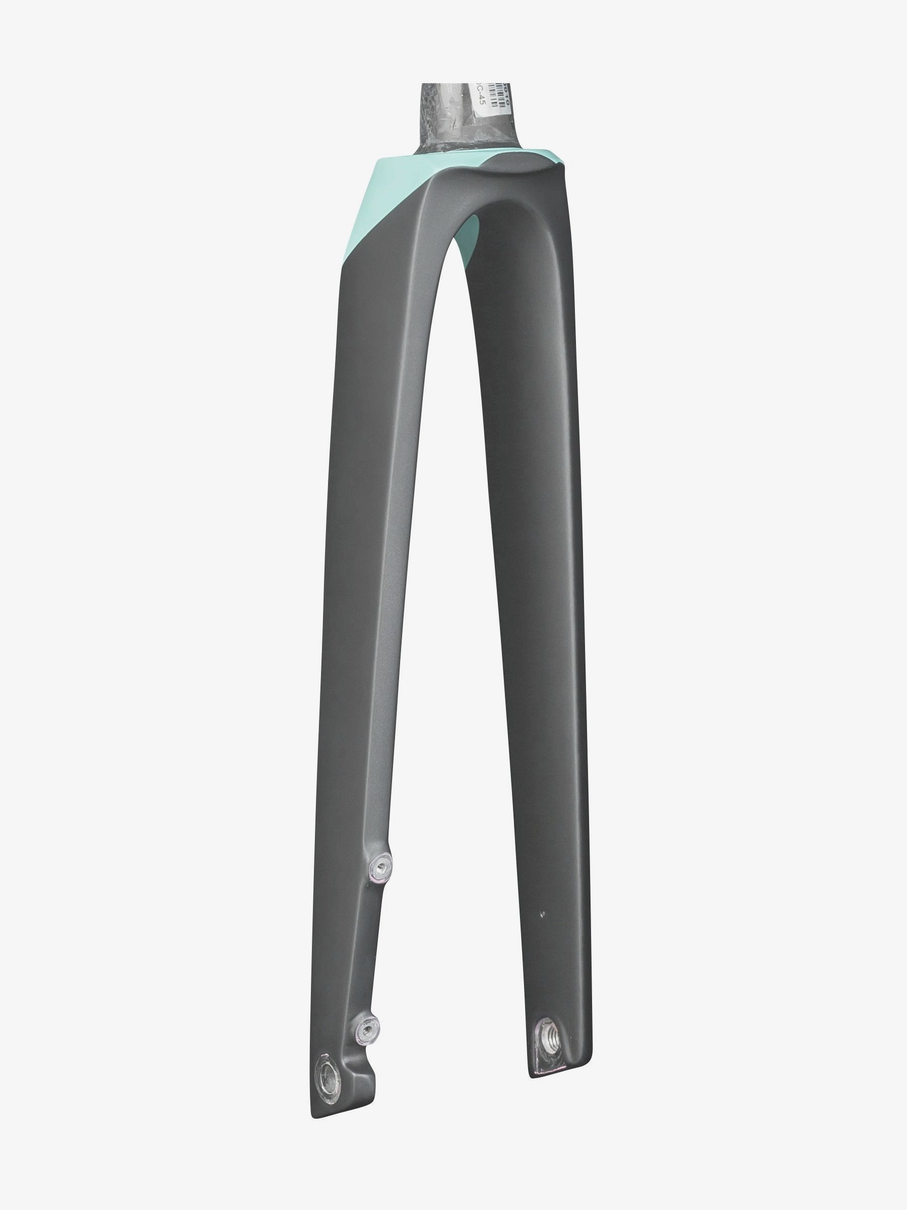 Trek Madone SLR Women's 700C road bike disc brake forks showing sleek carbon construction and precision steering features