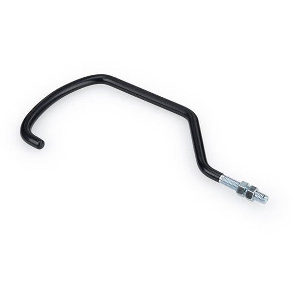 Park Tool 470XX oversize machine-thread storage hook with nuts, designed for workshop use on fat bikes.