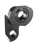 Wheels Manufacturing replaceable derailleur hanger dropout 669 for ROSE Bikes, shown attached to bike frame.