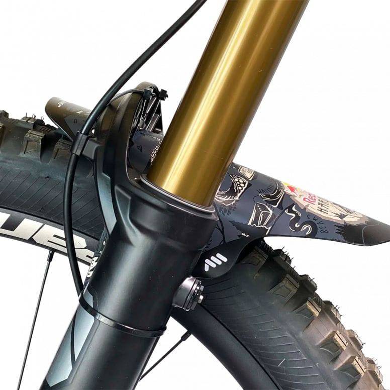 All Mountain Style Mountain Guards - AMS Mudguard Red Bull Hardline | Swinnerton Cycles