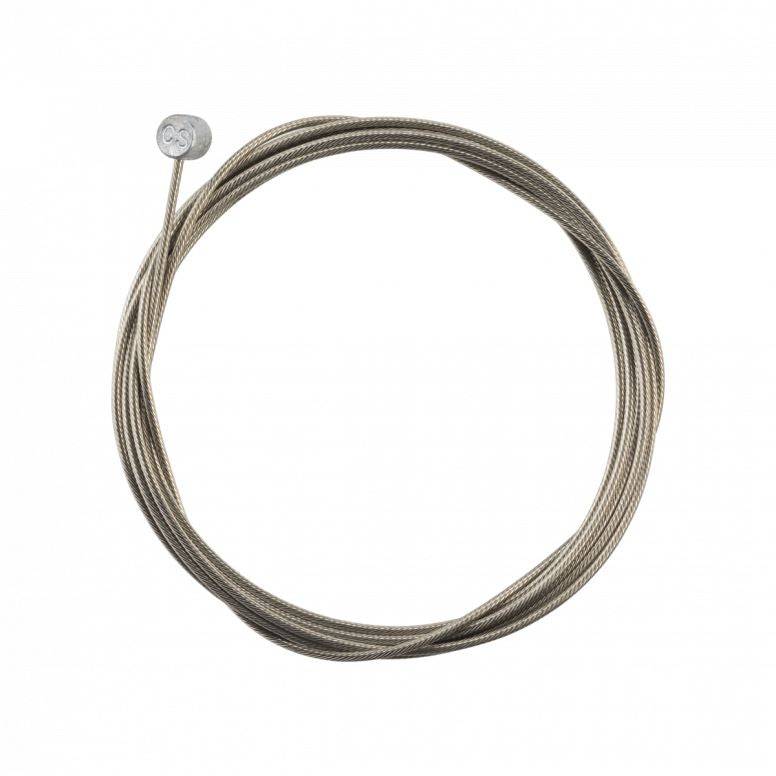Jagwire Pro MTB brake cable made of stainless steel, 2000mm length, compatible with Shimano mountain bike components.