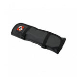 Enduro Bearings black nylon tool roll for organized workshop tool storage and transport, with multiple compartments visible.