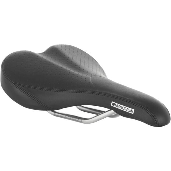 Madison Saddles Flux Classic Saddle Black - Short Fit | Swinnerton Cycles