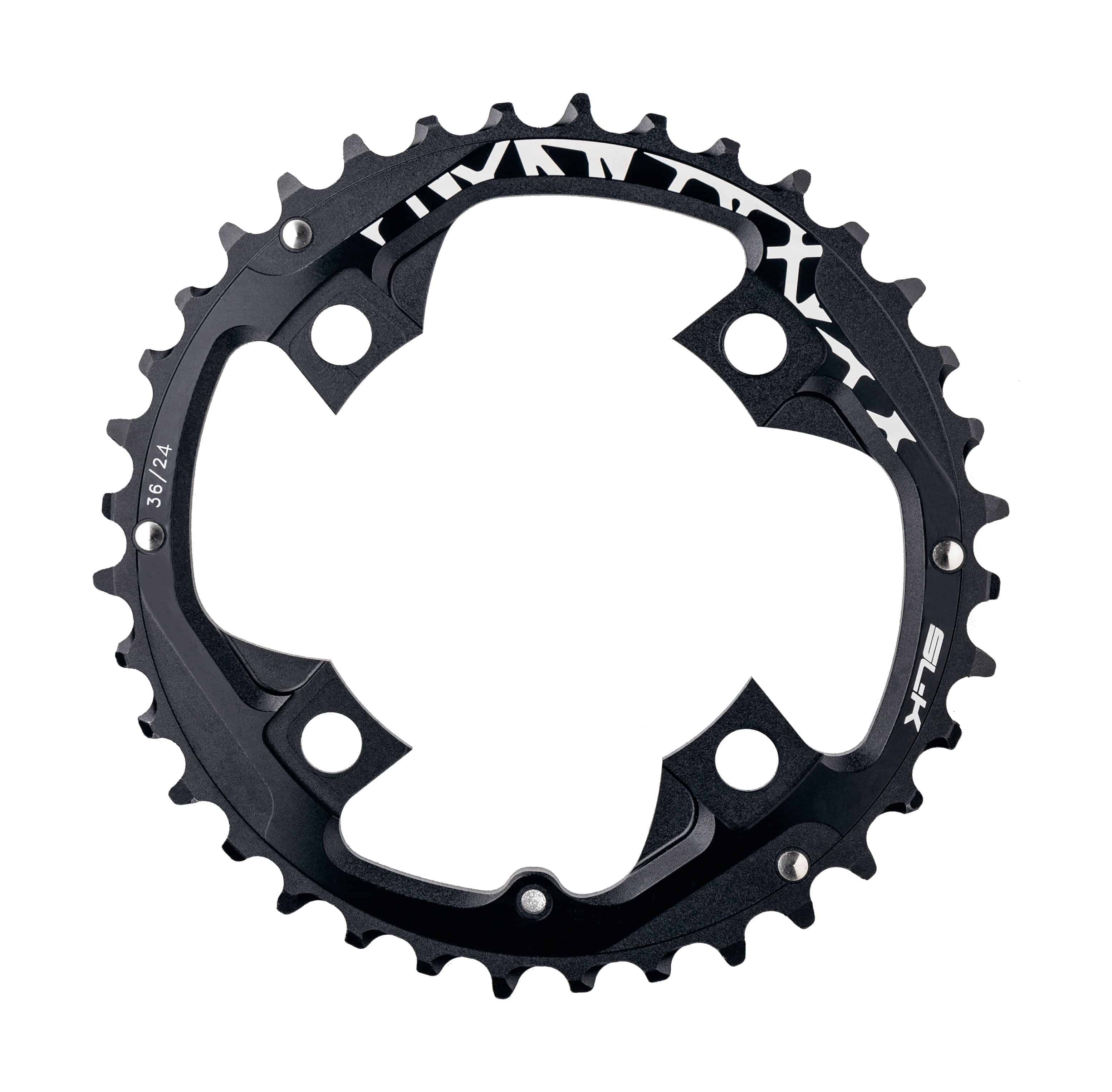 FSA SL-K Modular MTB Chainring (2x11, 96x38T(28T), Black, 4h) | Swinnerton Cycles