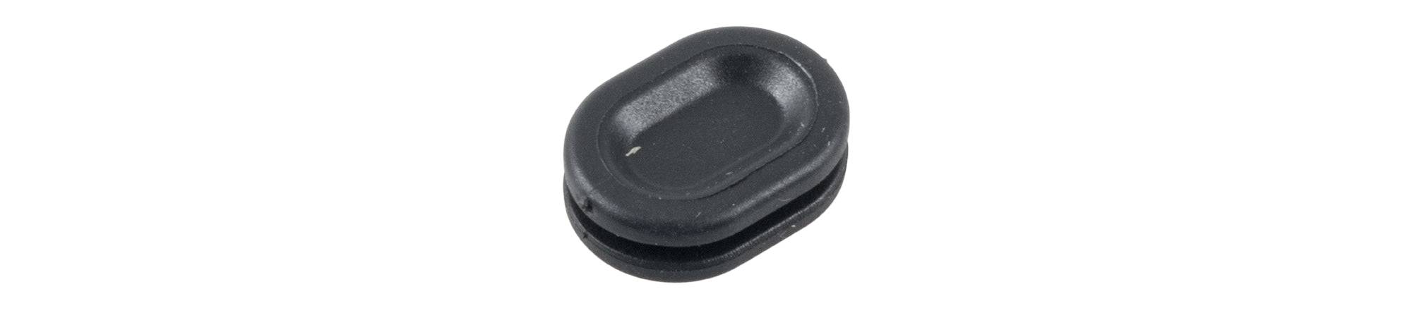 Trek Remedy downtube frame plug for cable protection, spare component for Trek mountain bike frames.
