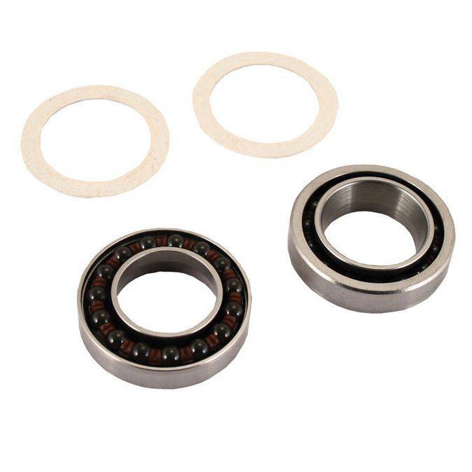 Campagnolo USB Hub Service Kit with genuine spares for bike component maintenance, showing various small repair parts and tools.