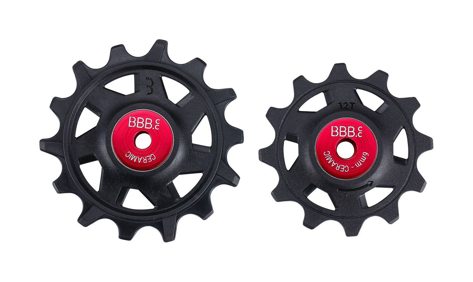 BBB BDP-17 - RollerBoys Ceramic Sram Jockey Wheels 12 + 14T | Swinnerton Cycles