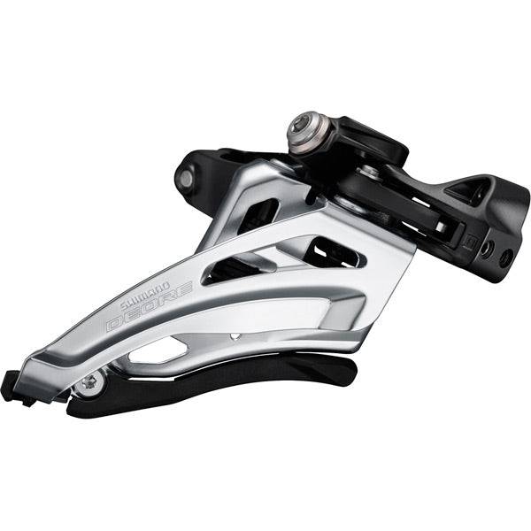 Shimano Deore M6000 Triple Front Derailleur Side Swing Front Pull Front Mech | Swinnerton Cycles