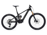 Giant Trance X Advanced E+ Elite 1 e-mountain bike with SRAM Eagle GX AXS drivetrain and full suspension for off-road riding.