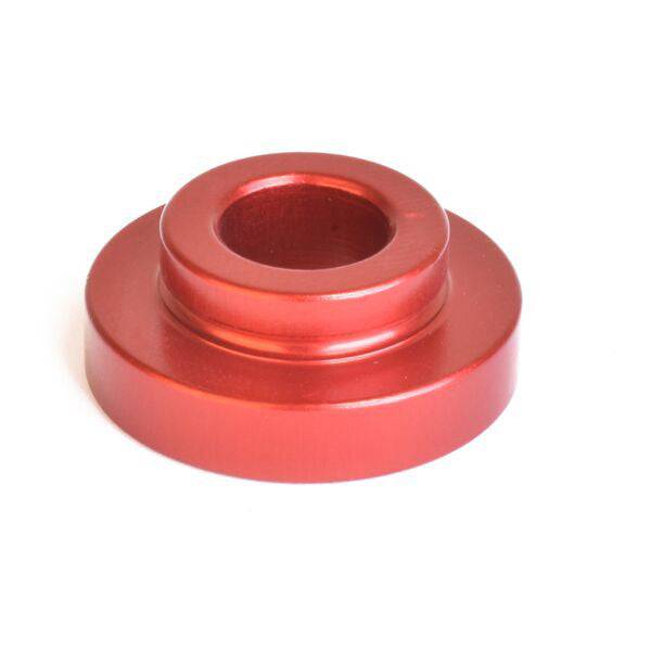 Wheels Manufacturing 6803 open bore adapter for large bearing press, workshop tool for bearing installation and replacement.