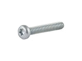 Trek M3x0.5 silver self-tapping socket head cap screws, 20mm length, used for fastening components in mechanical assembly.