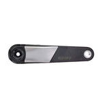 Race Face Era 136mm MTB crank arms, durable and stiff mountain bike components, shown in a close-up image.