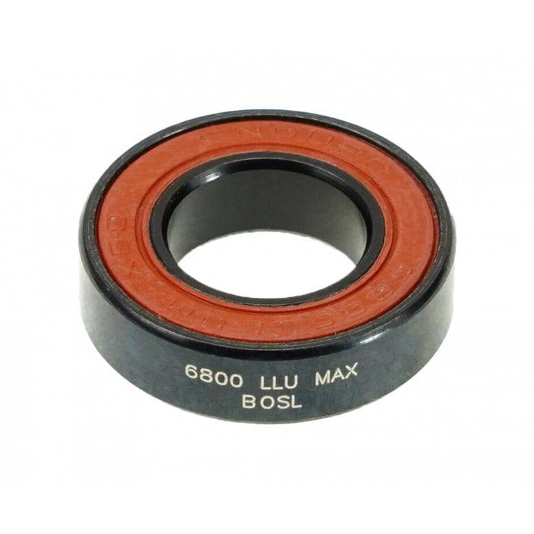 Enduro Bearings ABEC 3 6800 LLU MAX-E suspension pivot bearing with CRC Marine Grease, 10x19x5 size, for bike components.