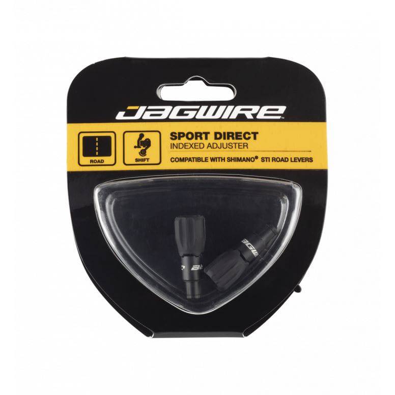 Jagwire Rocket II Adjusters Black 2 Pack | Swinnerton Cycles