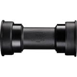 Shimano BB-RS500 Road-Fit bottom bracket with 41mm diameter for 86.5mm shell, shown in close-up with component details.