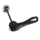 Miche Supertype quick release component for secure wheel attachment and easy handling on bicycles.