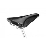Brooks B17 Carved saddle with cut-out design for pressure relief and comfort, bicycle component for enhanced riding experience