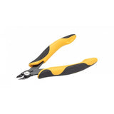 Jagwire Sport Zip Tie Cutter with holding feature, yellow, for clean, precise cuts, ideal for workshop use.