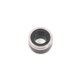 Easton C1 V1 XC2 bike wheel hub rear fixing nut, bicycle component for wheel repair, silver metal part.
