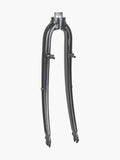 Trek 2017 Verve rigid bike forks with threaded steerer and V-brake mounts, suitable for 700C road or hybrid bikes.