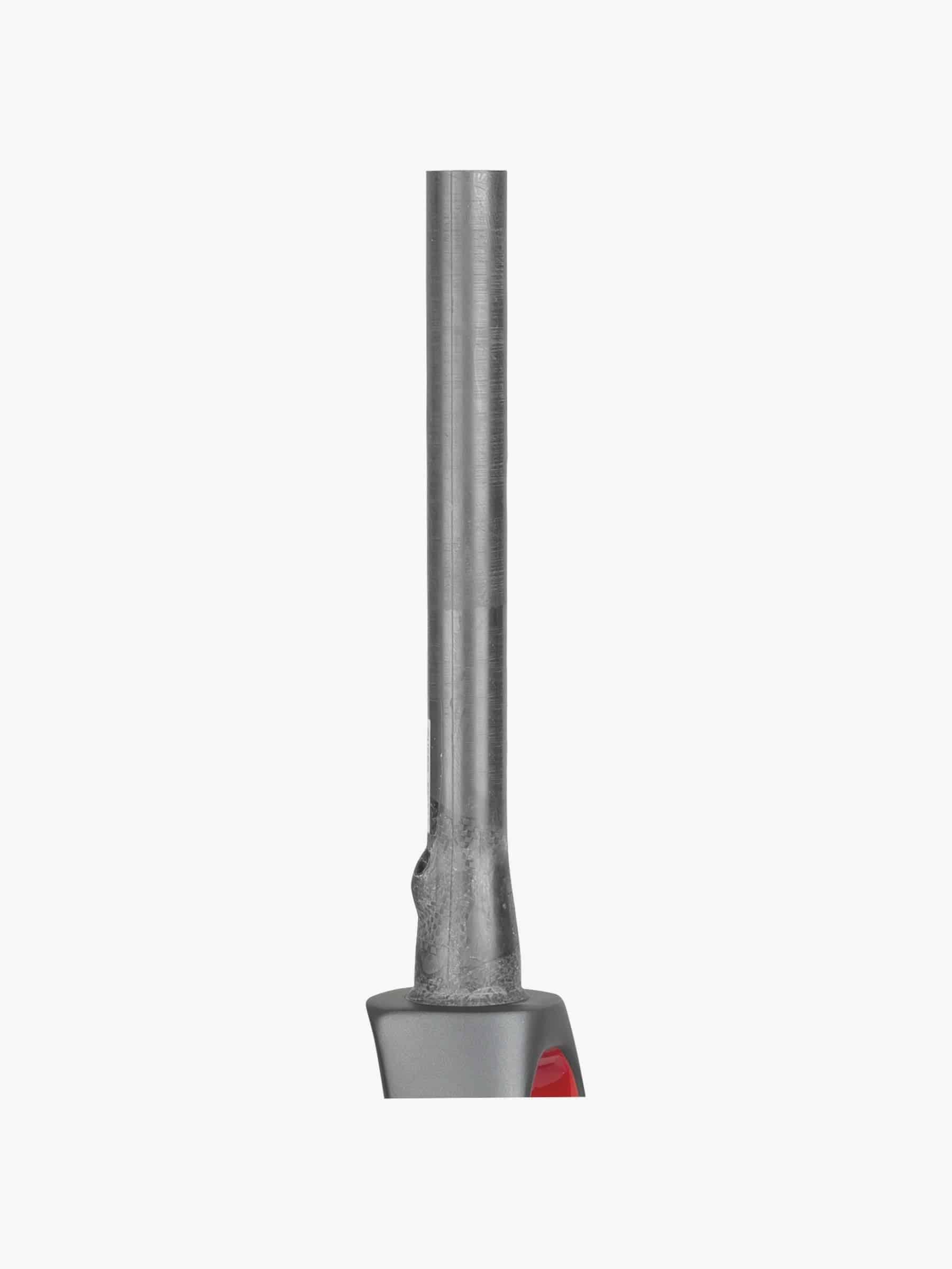 Trek Domane SLR 9 700C road bike forks in matte Dnister and Viper Red, lightweight component for Trek road bikes.