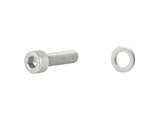 Trek Fetch+ 4 front steering disc fastener set with M5 x 18mm chrome bolts for e-bike components.