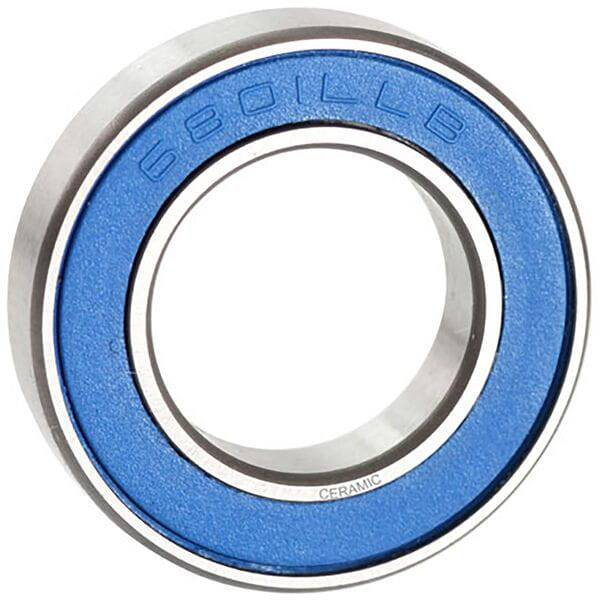 M Part Ceramic Bicycle Bearing 6801 LLB with low friction seals, 12x21x5mm, for smooth bike component performance