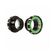 Enduro Bearings BSA bearing kit with 440C stainless steel angular contact bearings for SRAM GXP cranksets.
