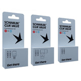 Schwalbe Clik Valve Presta to SCV Retail Pack of 25