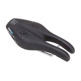 ISM PN 3.1 nose-less bike saddle in black showing ergonomic design and padded surface for comfortable cycling.