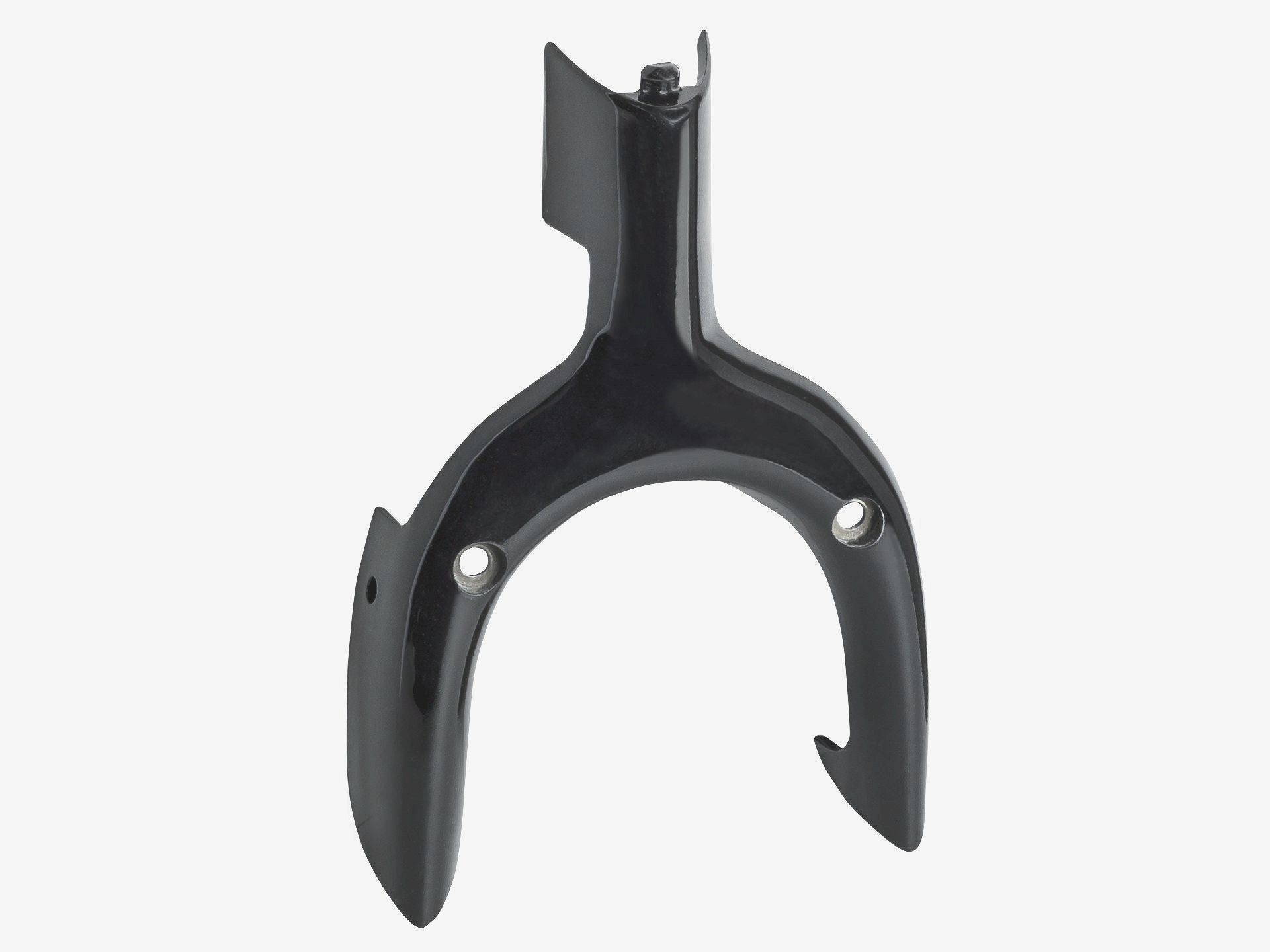 Trek Speed Concept Small Gen 2 black front brake cover, bike brake protector component with sleek design and durable material.