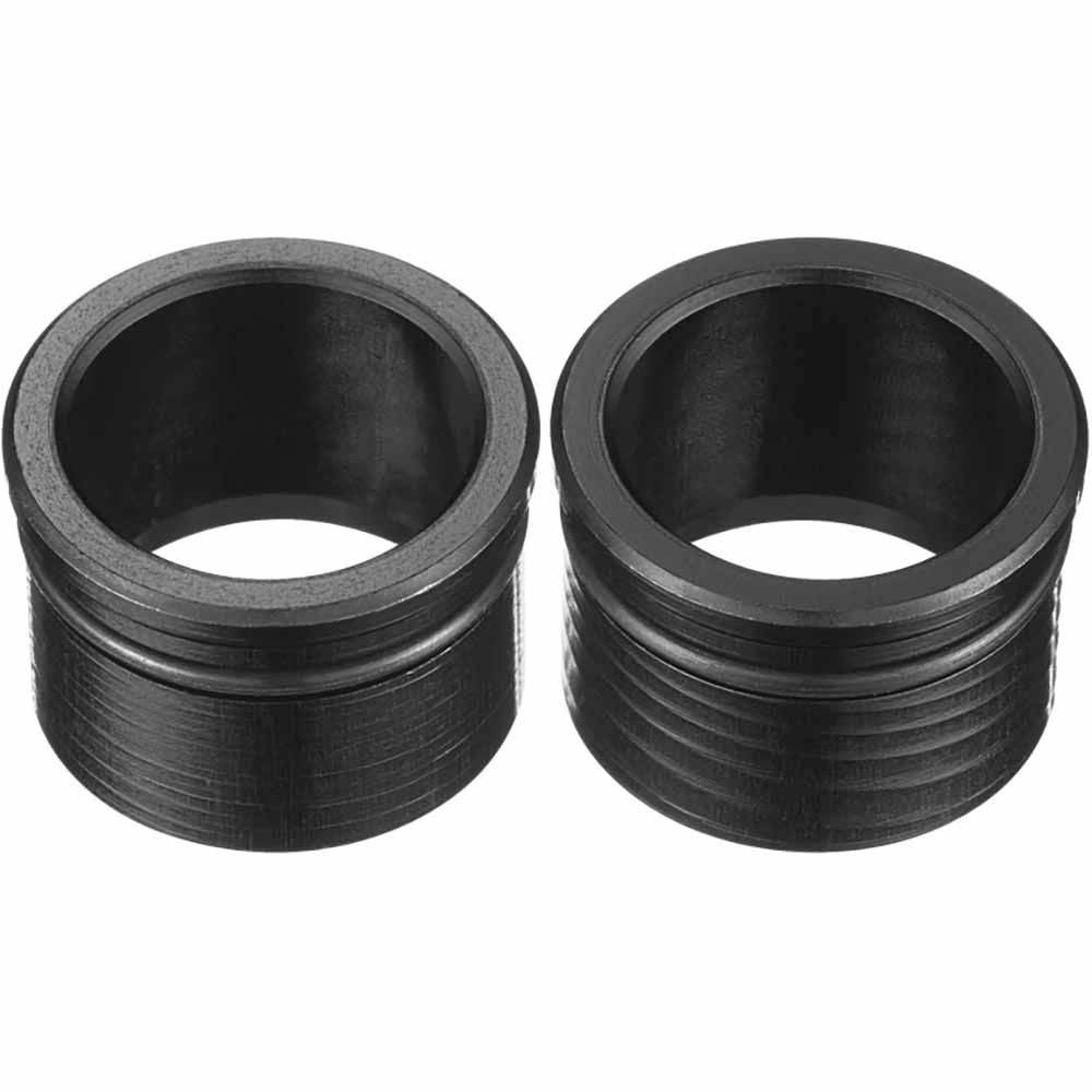 Mavic front axle adapter converting 15mm to 12mm for QRM hubs, bike component spare part with precise fitting.