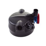 Fox Shock Float DPS remote up trunnion LV eyelet assembly, a replacement component for Fox shock absorbers.
