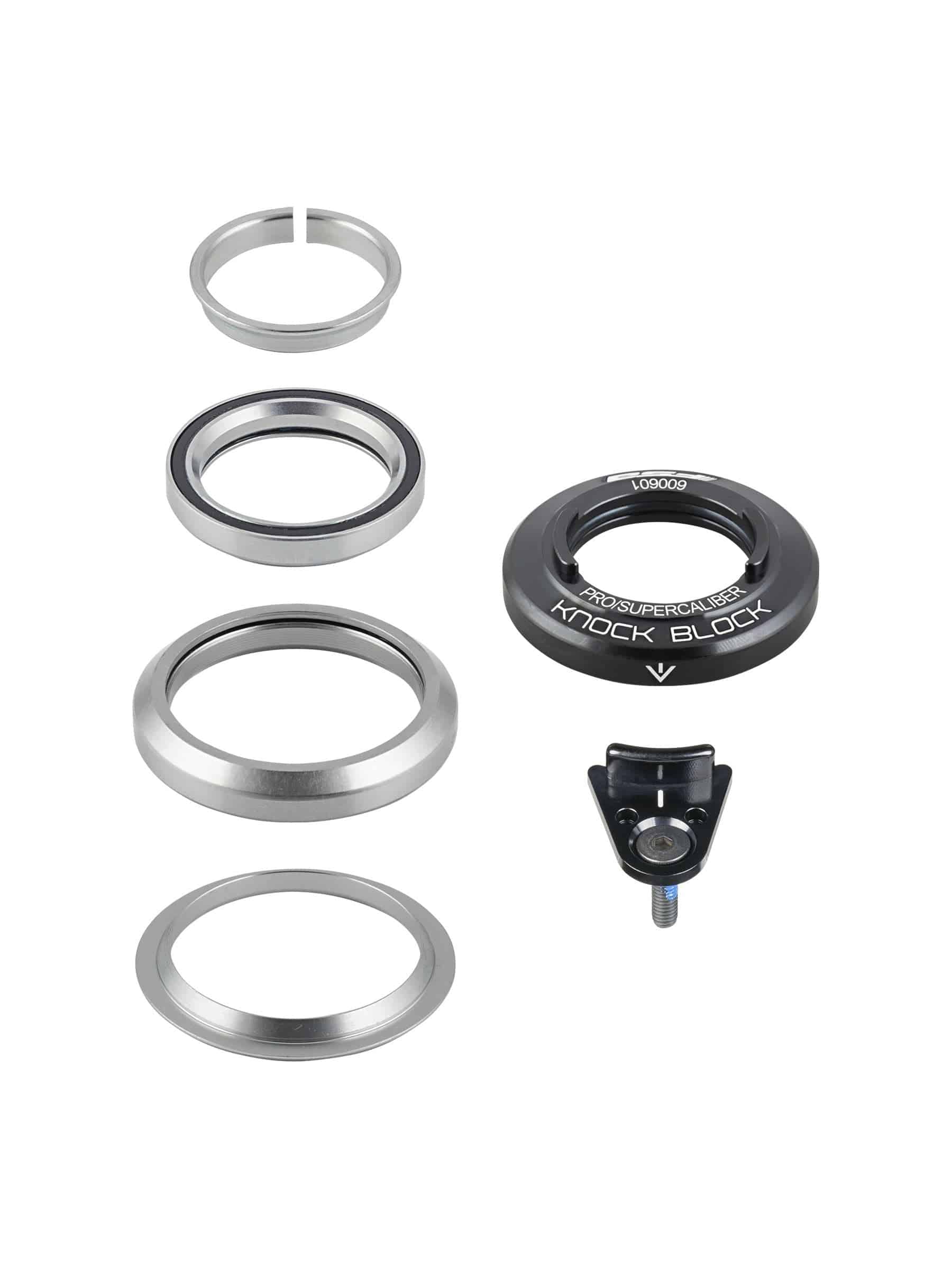 Trek Knock Block 62-Degree Headset Assembly with Display Chip Black 28.6 mm (1-1/8") | Swinnerton Cycles