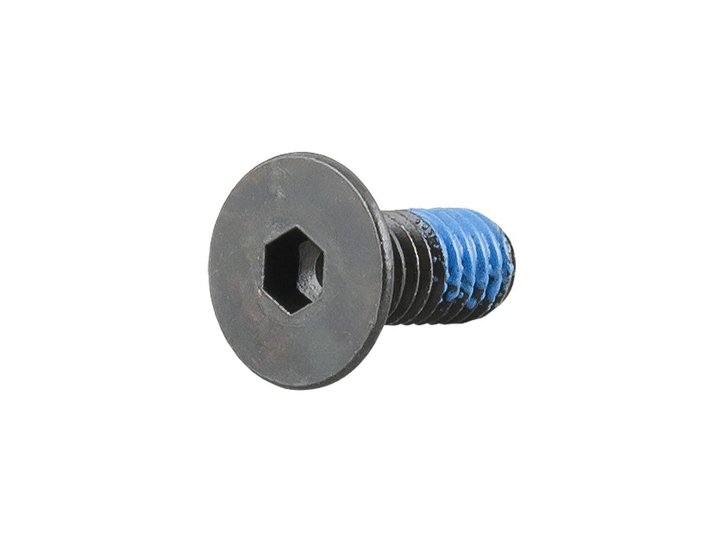 Trek 2022 Speed Concept handlebar storage cover bolt, black M4 x 10mm bolt for bicycle component repair.