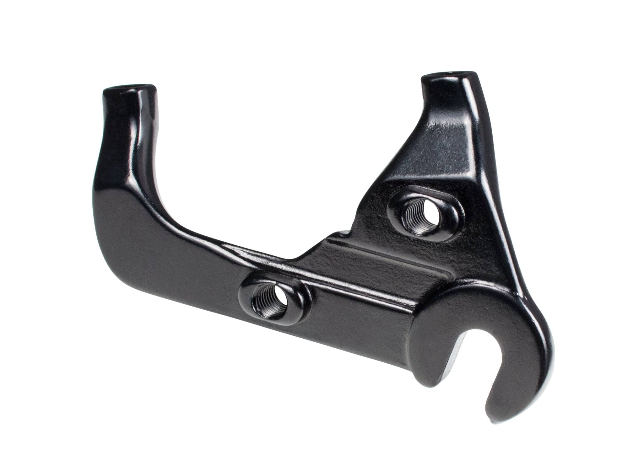 Trek Lift+ adjustable dropout and hanger replacement component for Trek bike frames, shown in metallic finish.