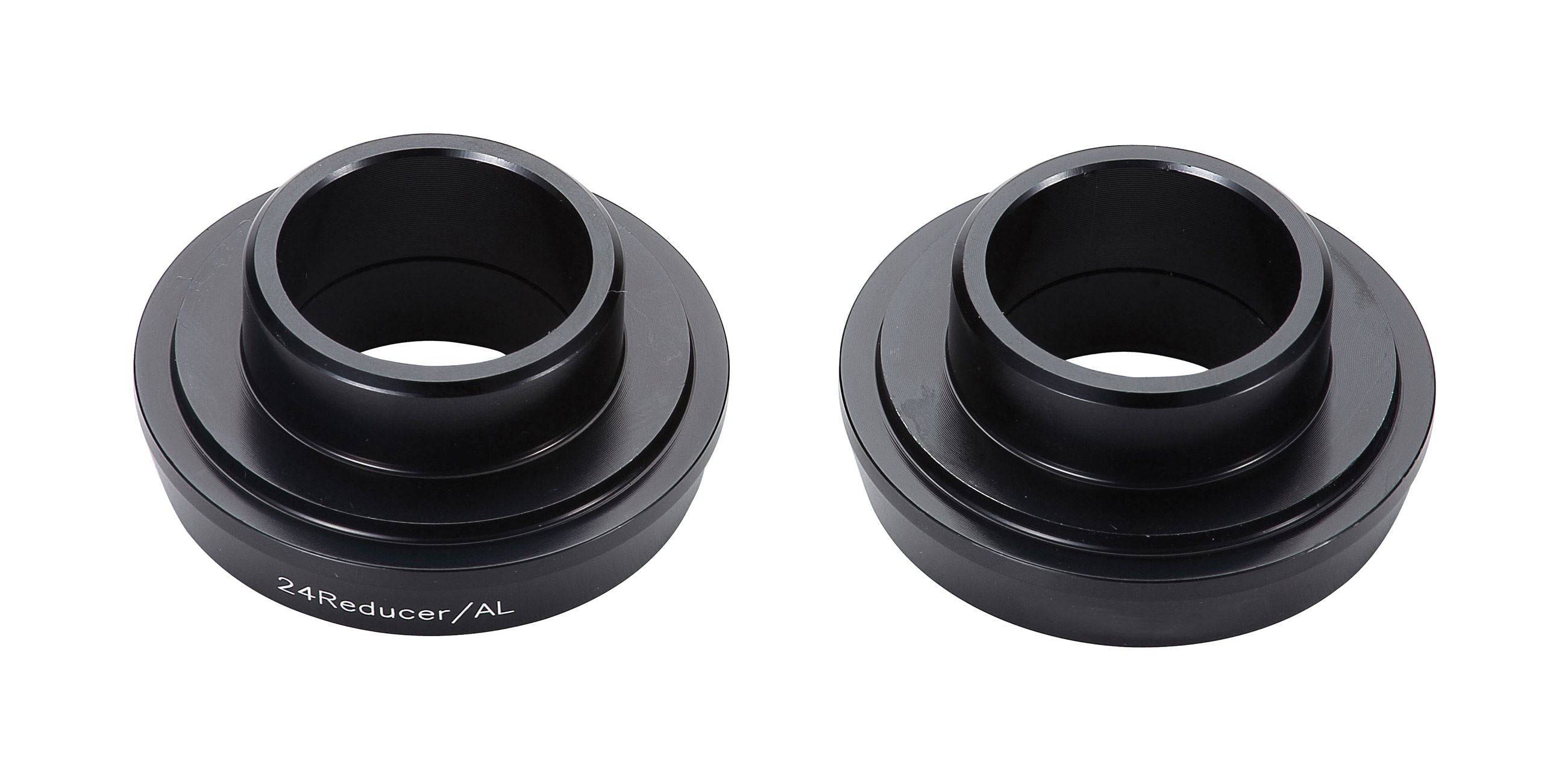 BBB BottomAdapt BBO-16 reducer for PF30 & BB30 cranksets, designed to adapt to 24mm spindle bikes, shown in the image.