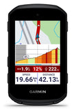 Garmin Edge 550 GPS cycling computer with performance tracking and coaching features, showing screen with data display.
