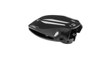 Bontrager Speed Concept Gen 1 Race X Lite bike stem, 50mm length, 10° angle, black color, close-up of component for road bike.