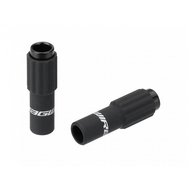 Jagwire Mini Inline Adjusters Black 2 Pack | Swinnerton Cycles