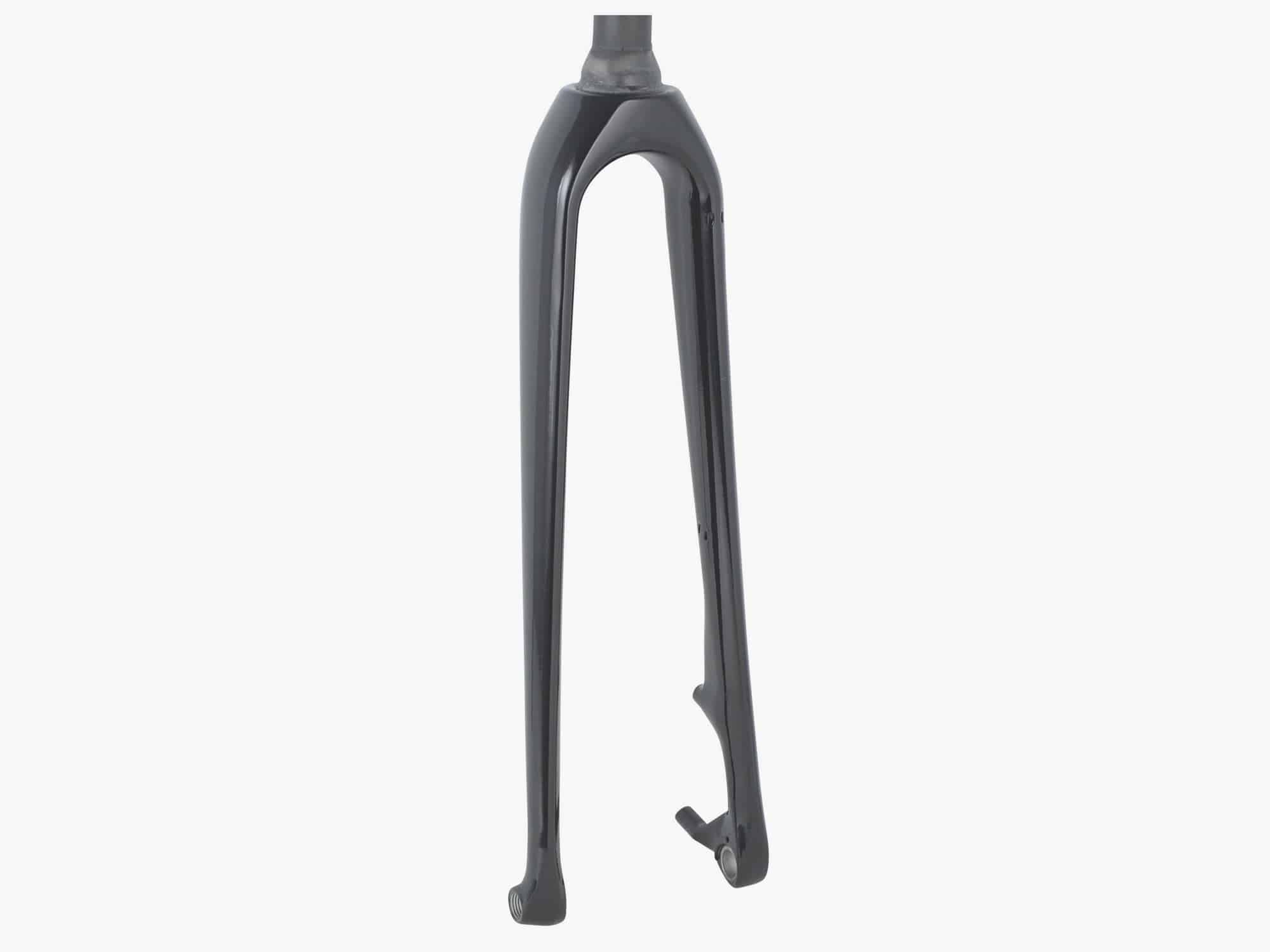 Trek Boone neutral black 700c disc brake fork with 313mm length and 45mm offset, designed for mountain bike components.