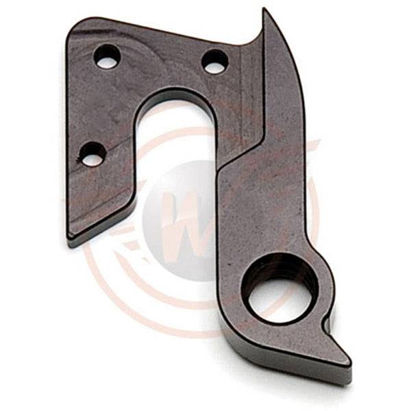 Wheels Manufacturing replaceable derailleur hanger 145 CNC machined dropout, bike component for easy derailleur attachment.