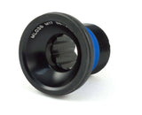 FSA MegaExo Modular Left Crank Bolt ML038 for M17 crank systems, shown in close-up with metallic finish and threading details.