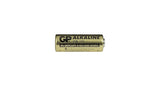 Bontrager 23AE Silver computer battery for GP 23A speed sensors, showing the small replacement battery in a close-up shot.